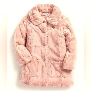 Juicy Couture toddler girl fur jacket in size 3t